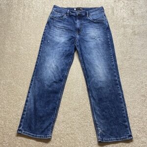 Kut From The Kloth Jeans Womens 10 High Rise Stretch Elizabeth Crop Straight Leg